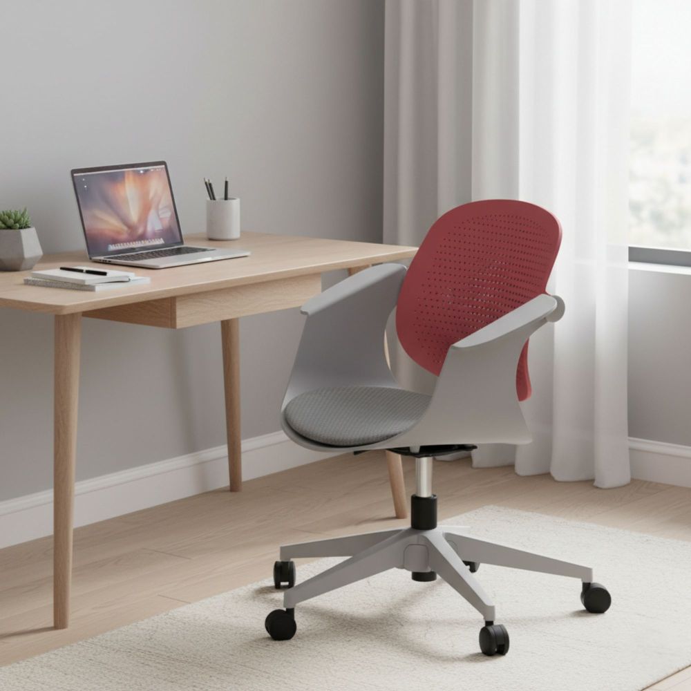 Office chair Sisa - Salmon colour slika 1