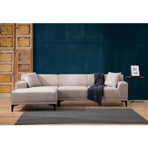 Atelier Del Sofa Kutna garnitura, Bijela, Petra L Corner - White