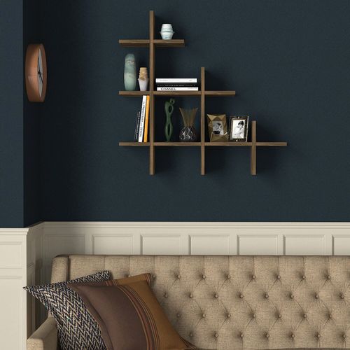 Juke - Walnut Walnut Wall Shelf slika 1