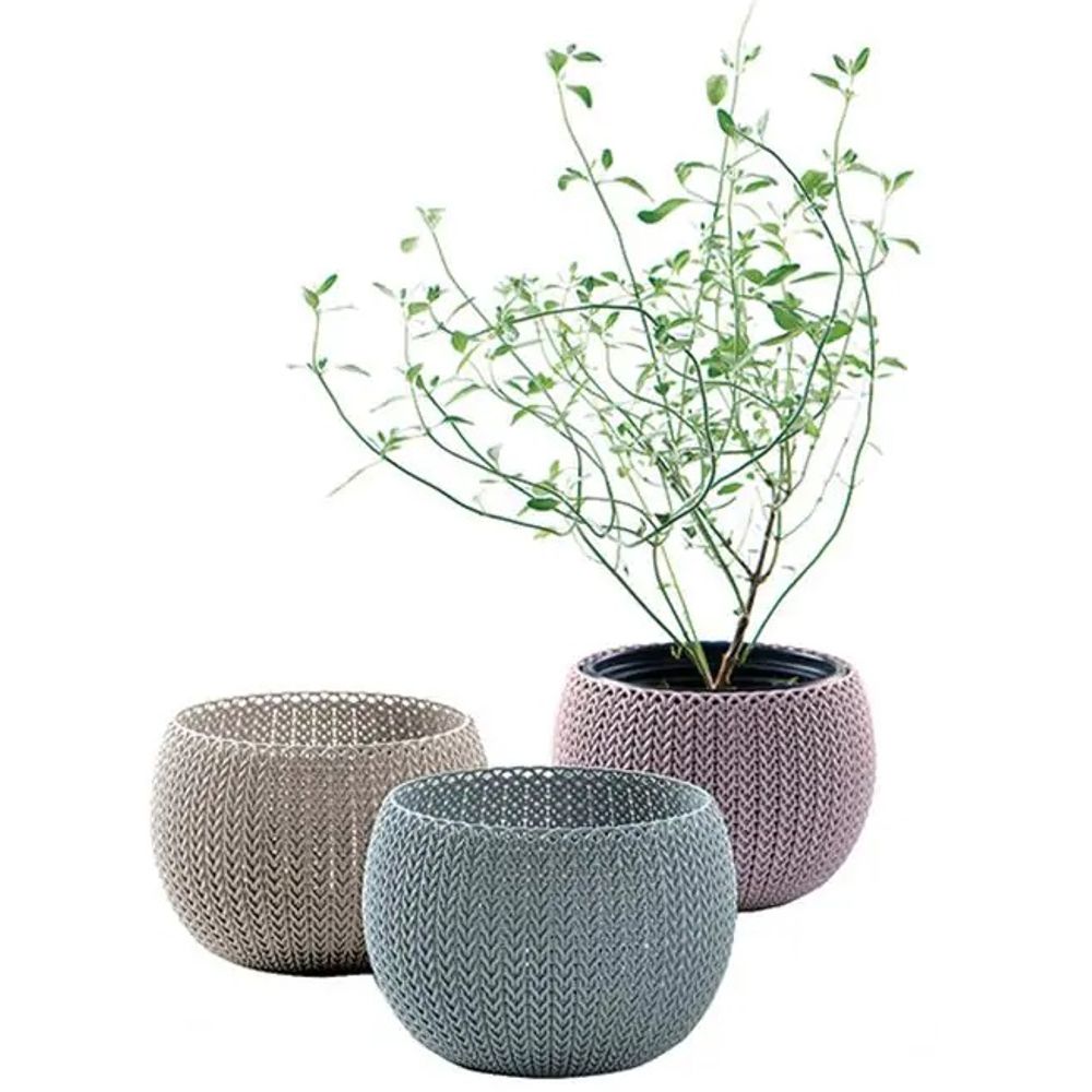 Keter saksije 15x15x10 COZIES TRIO slika 2