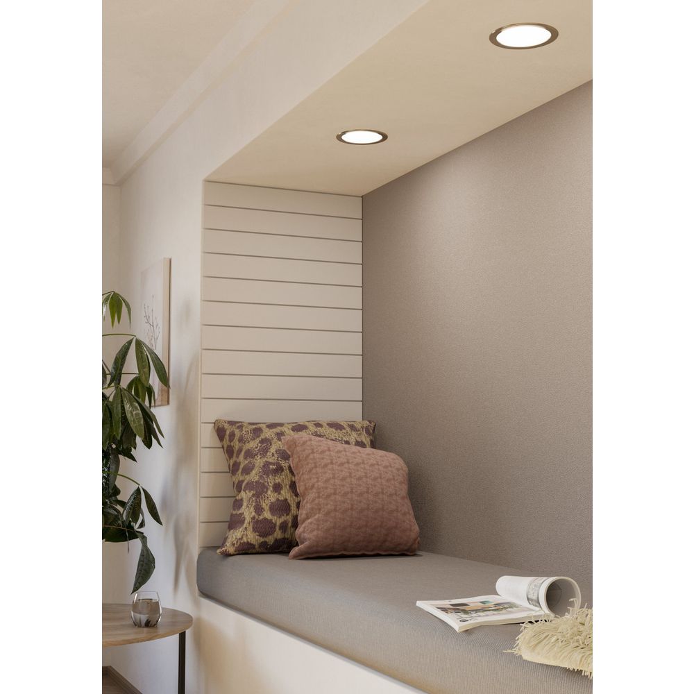 FUEVA 5 Ugradbeno Svjetlo - LED Spot Ø166 mm, Saten Nikal, 4000K slika 2