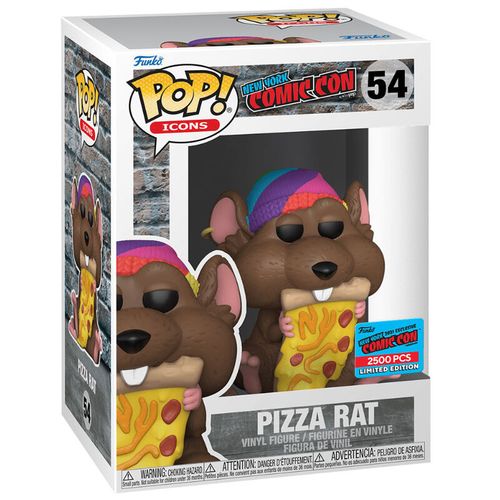 Funko POP figura New York Comiccon Pizza Rat Ekskluziva slika 1