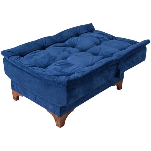 Kelebek-TKM06 0201 Dark Blue Sofa-Bed Set slika 11