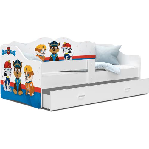 Drveni dječji krevet Neli s ladicom - 160*80 cm - PAW PATROL slika 2