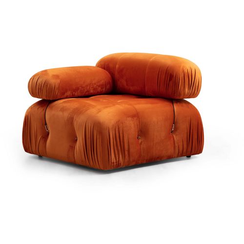 Atelier Del Sofa Kutna garnitura, naranča, Bubble Corner ( L1-O1-1R -Puf) - Orange slika 5