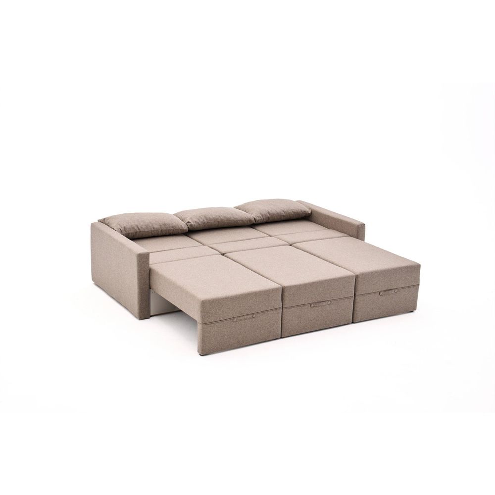 Krevetna ugaona sofa Aqua (Chl Left + 2R) – siva slika 7