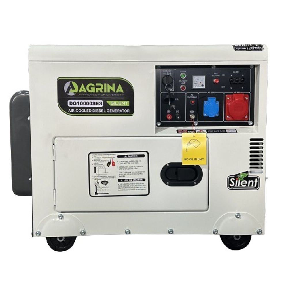 Dizel agregat Agrina DG10000SE3 mono+trofazni slika 1