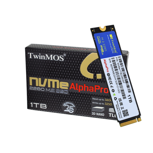 SSD M.2 NVMe 1TB TwinMOS 3600MBs/3250MBs NVMe1TB2280AP BULK slika 1