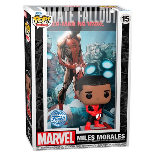 POP figure Comic Cover Marvel Miles Morales Exclusive slika 1