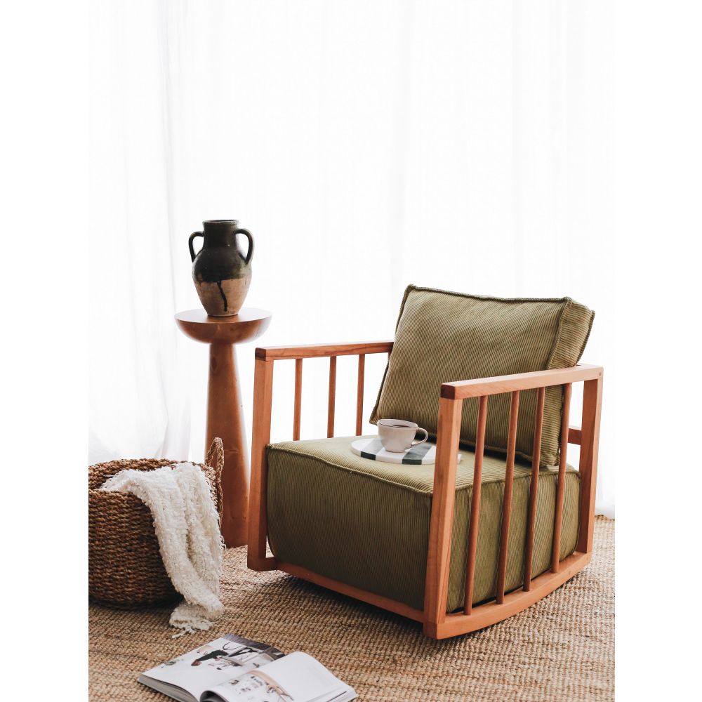 Sallanan - Khaki Wing Chair slika 1