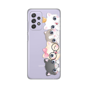 Torbica Silikonska Print Skin za Samsung A525F/A526B/A528B Galaxy A52 4G/A52 5G/A52s 5G Cats