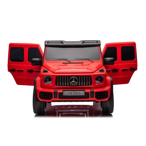 Licencirani auto na akumulator Mercedes G63 XXL 4x4 - dvosjed - crveni slika 5