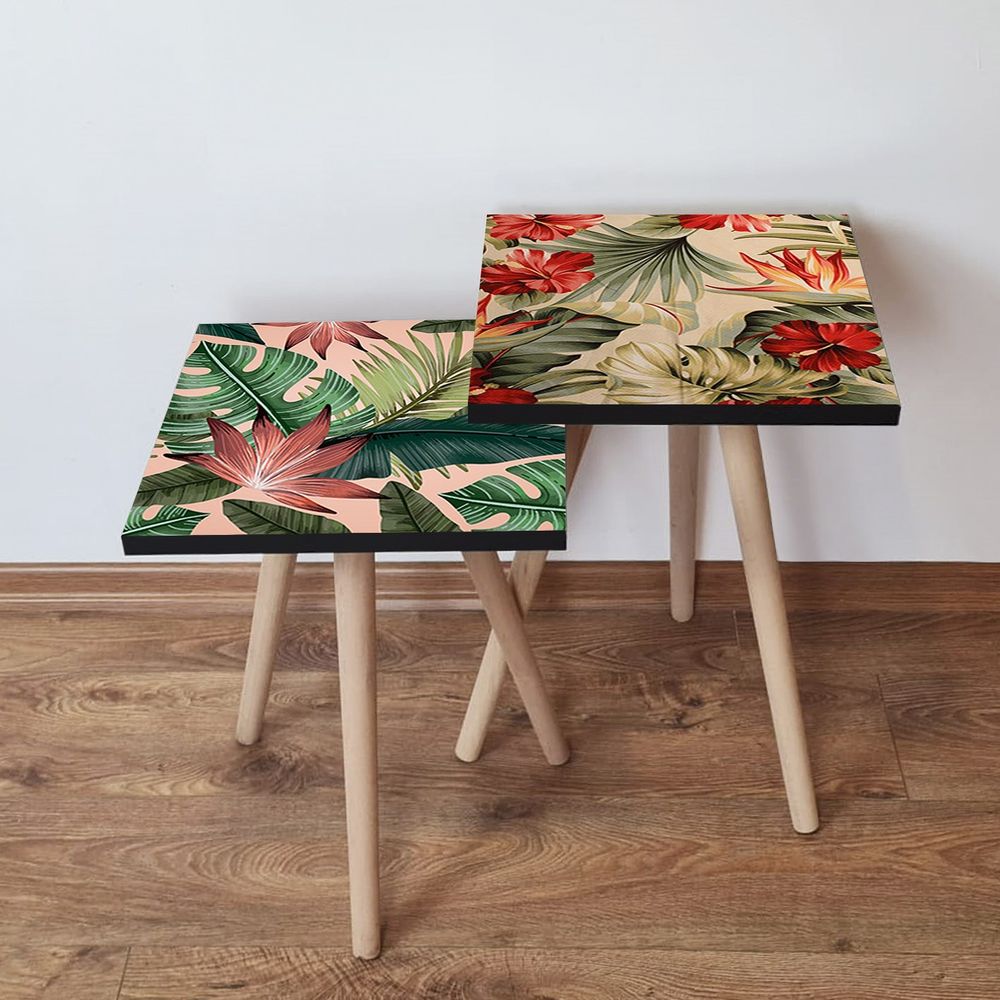 Nesting stolovi 2Shp521 - (2 komada) - boje: višebojni slika 1