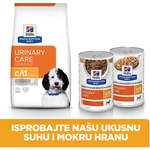 Hill's Prescription Diet c/d Multicare Urinary Care Hrana za Pse s Piletinom, 1,5 kg slika 8