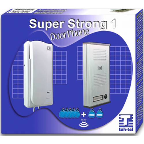 Teh-Tel Audio interfon za 1 korisnika sa ID čitačem SUPER STRONG 1 slika 1