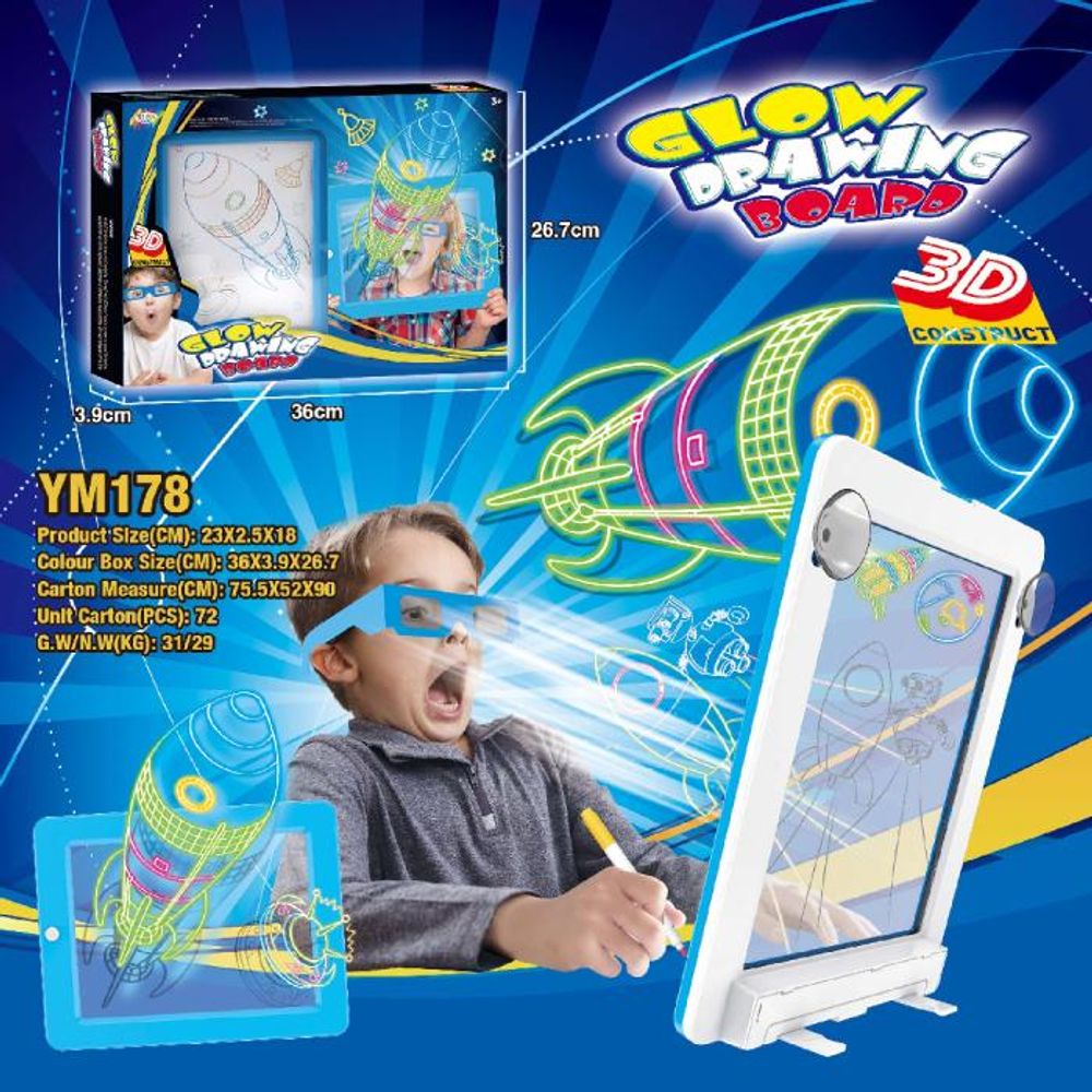 Ploča za crtanje 3D Sketchpa YM177/YM178 slika 1