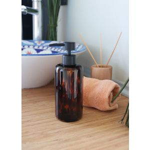 Sbn0027 Amber Soap Dispenser