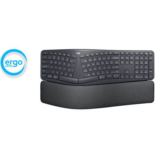 Logitech Ergo K860 Split bežična tastatura crna slika 4