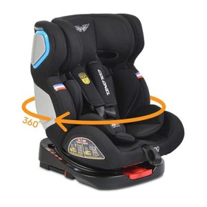 Moni Rotirajuća auto-sjedalica Colonel 0-36kg Isofix, Crna