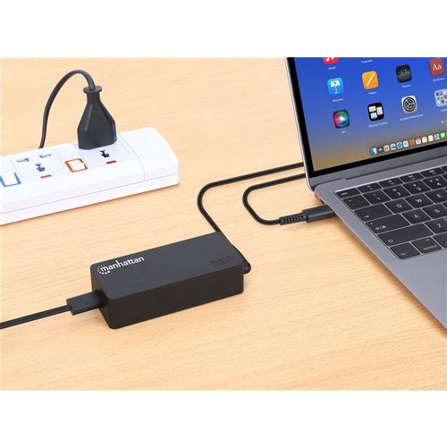 Manhattan USB-C Power Delivery Laptop Charger - 65 W slika 1