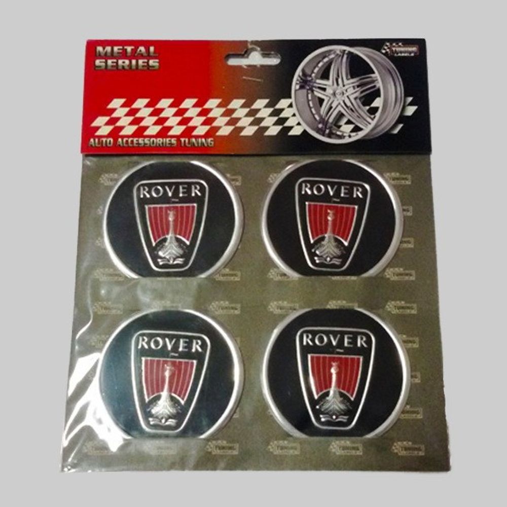 Amblemi Silikonski Crni 4/1 Fi60Mm Rover slika 1