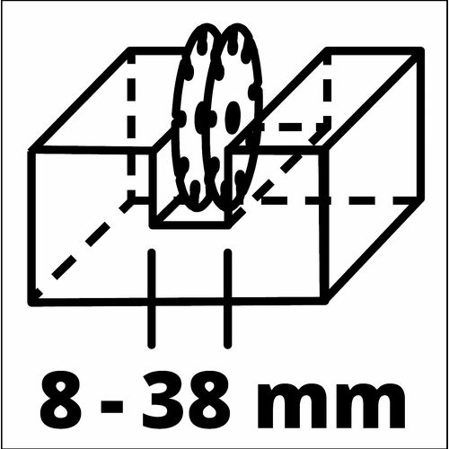 EINHELL TE-MA 1700, glodalica za utore u zidu slika 9