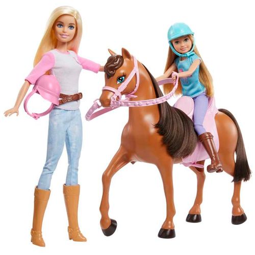 Barbie i Stacy sa konjem slika 1