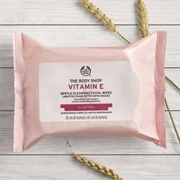 The Body Shop - Maramice za čišćnje lica - Vitamin E Gentle Facial Cleansing Wipes