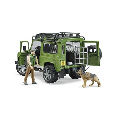 Bruder Džip Land Rover Defender sa figurama slika 4