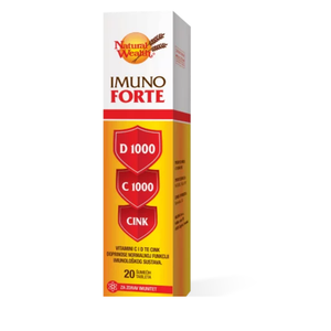 NAT IMUNO FORTE EFF A20 - Šumeće Tablete za Zdrav Imunitet