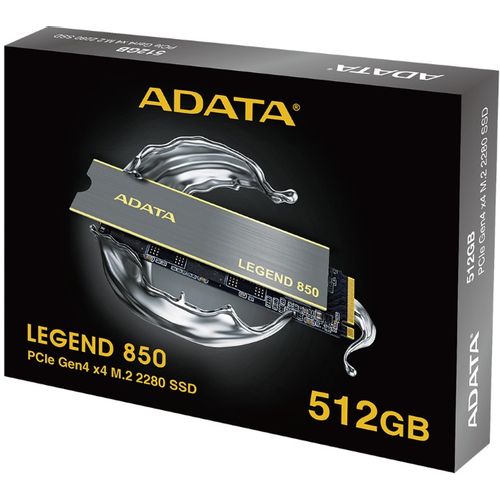 A-DATA 512GB M.2 PCIe Gen4 x4 LEGEND 850 ALEG-850-512GCS SSD slika 5