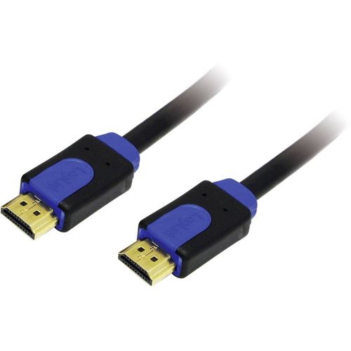 LogiLink HDMI priključni kabel HDMI A utikač, HDMI A utikač 2.00 m crna CHB1102  HDMI kabel slika 2