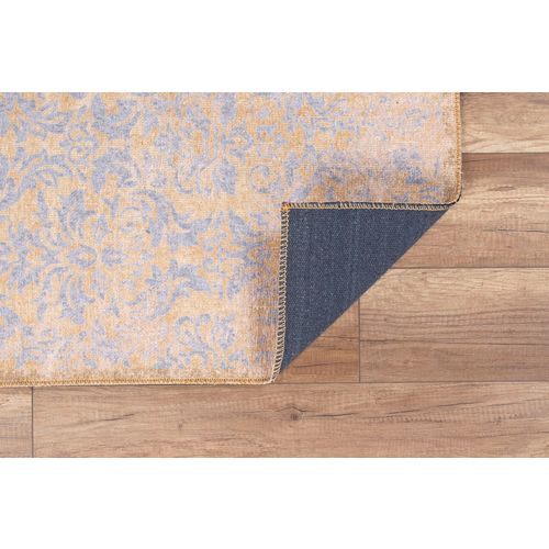 Blues Chenille - Yellow AL 319  Multicolor Hall Carpet (75 x 230) slika 4