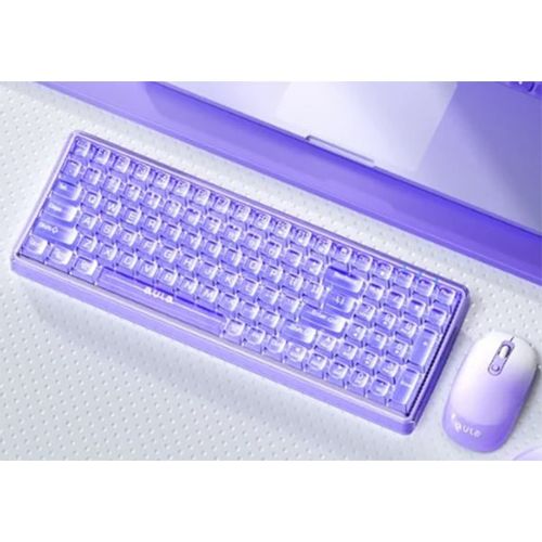 Tastatura i mis Aula AC210 Purple combo, 2.4G slika 1