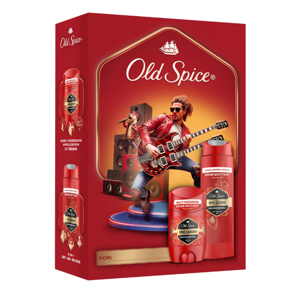Old Spice poklon set za muškarce Music Epic Legend slika 3