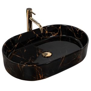 UMIVAONIK Rea Nadia Black Marble Shiny