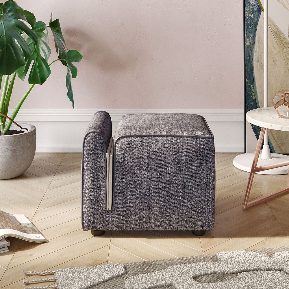 Paris - Sivi Pouf slika 3