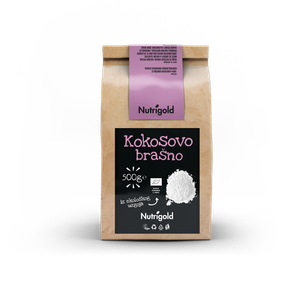 Nutrigold Kokosovo brašno - Organsko bez glutena 500g 