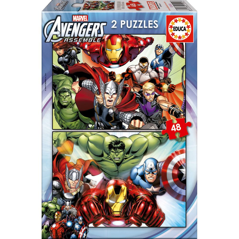 Marvel Avengers Puzzle 2x48 Dijelova slika 2