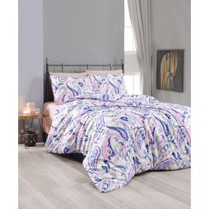 Visual White
Purple
Pink Ranforce Single Quilt Cover Set