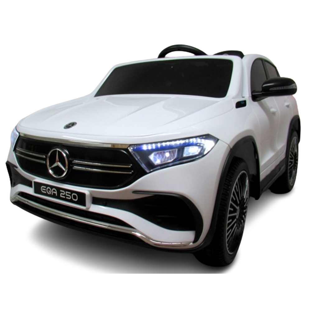 MERCEDES EQA BIJELI Auto na akumulator Eva, koža slika 1
