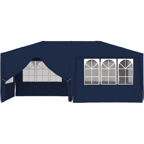 Profesionalni šator za zabave 4 x 6 m plavi 90 g/m² slika 26