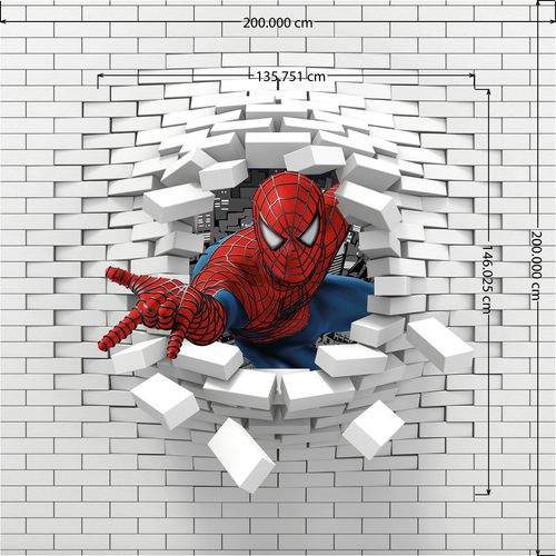 3D Spiderman 3D 162-S  200x200 slika 2