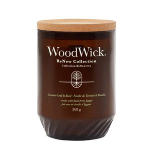 WoodWick svijeća ReNew large, Tomato Leaf & Basil 1726352E