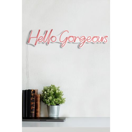 Wallity Zidna dekoracije svijetleća GORGEOUS, Hello Gorgeous - Pink slika 4