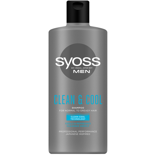 SYOSS Men šampon za kosu Clean&Cool 440ml slika 1