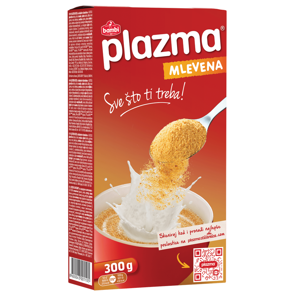 Plazma mljeveni keks 300g slika 1