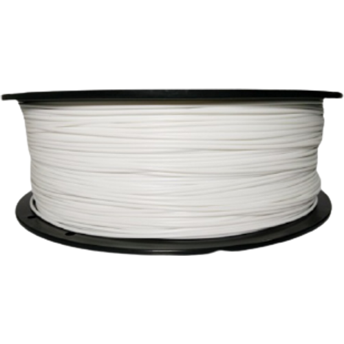 Filament for 3D, PLA, 1.75 mm, 1 kg, white slika 2