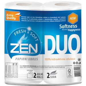 Zen papirni ubrus Duo  2/1 2 sloja