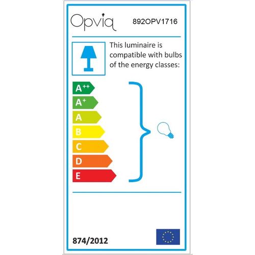 Opviq Vislica TEL L crna, metal, promjer 150 cm, visina 130 cm, promjer sjenila 20 cm, visna 22 cm, podesvia visina, duljina kabla 180 cm, 7 x E27 40 W, Tel - 6696 slika 6